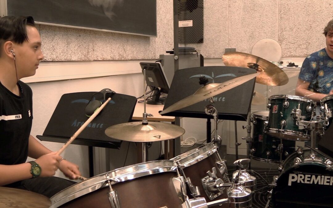 Drumtalent Railey Khan wil gewoon lekker spelen